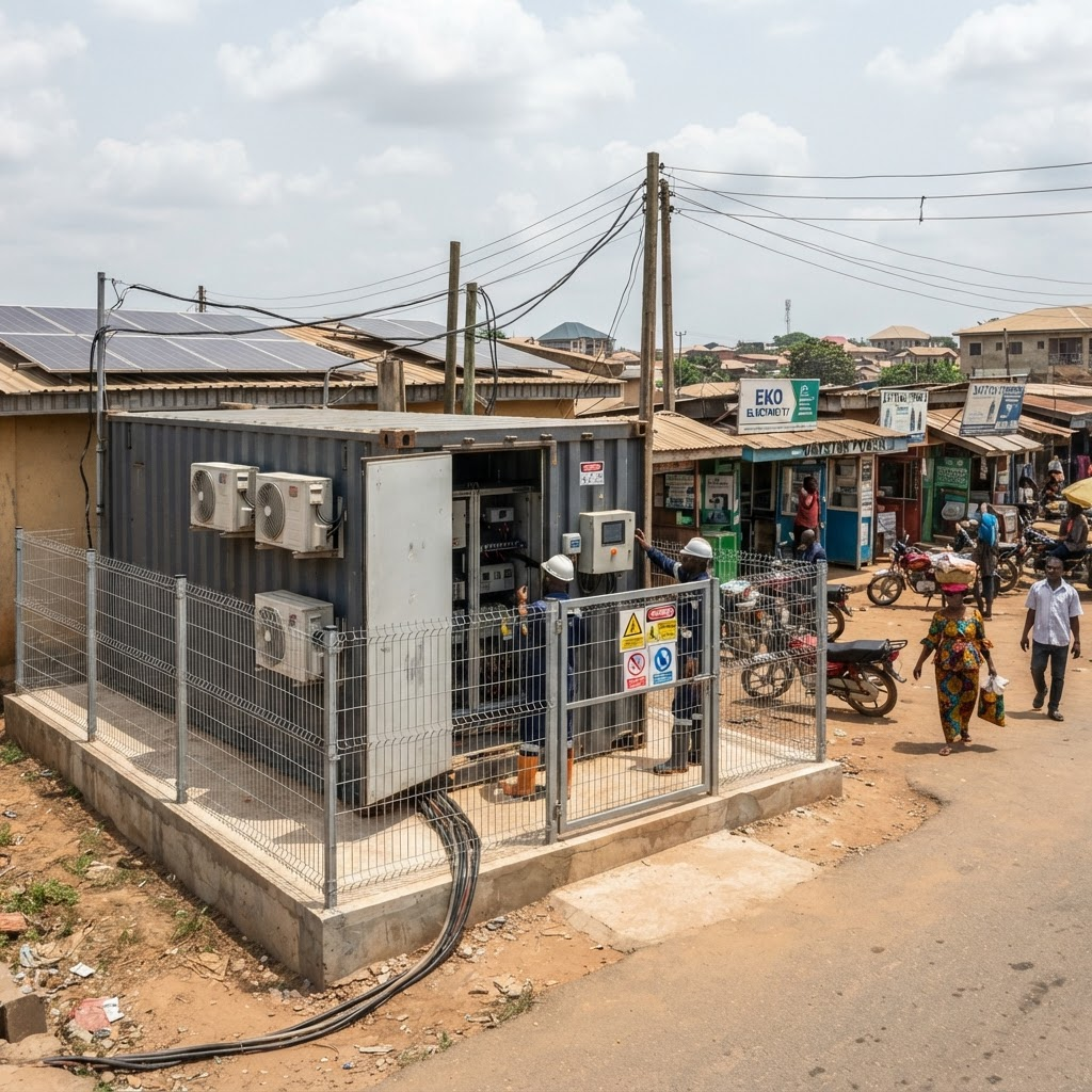 Containerised modular energy system deployment